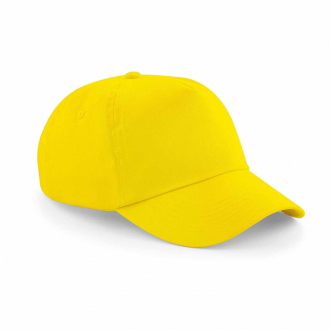 CASQUETTE 5 PANS PERSONNALISABLE 'JITTA' - jaune