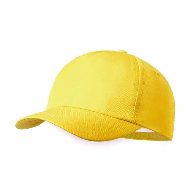 CASQUETTE ENFANT RPET PERSONNALISABLE 'KIDIO' - jaune
