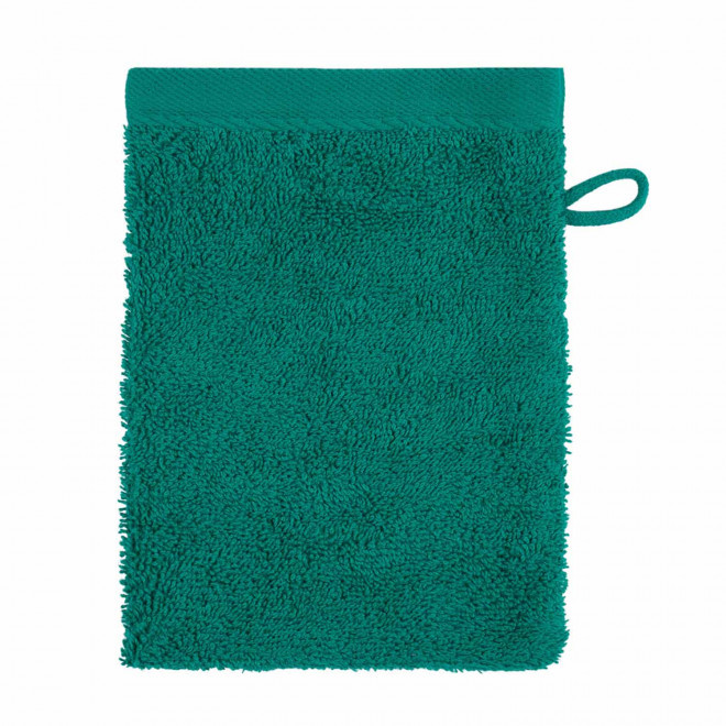 GANT DE TOILETTE EN COTON PERSONNALISABLE 'PITOU' - canard