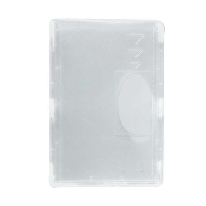 ETUI-CARTE RIGIDE PUBLICITAIRE 'LINZ' - translucide