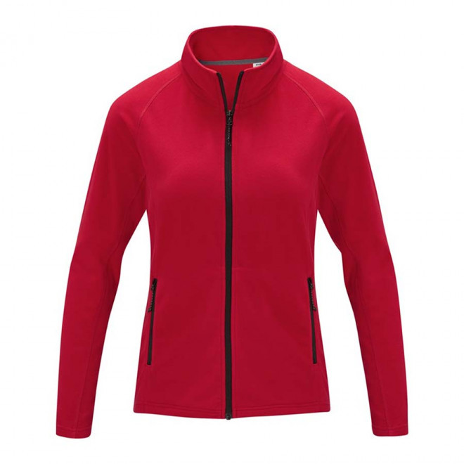 VESTE POLAIRE PERSONNALISABLE FEMME 'ZELIA' RAPIDE 4 JOURS - rouge