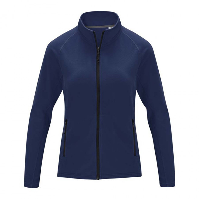 VESTE POLAIRE PERSONNALISABLE FEMME 'ZELIA' RAPIDE 4 JOURS - marine