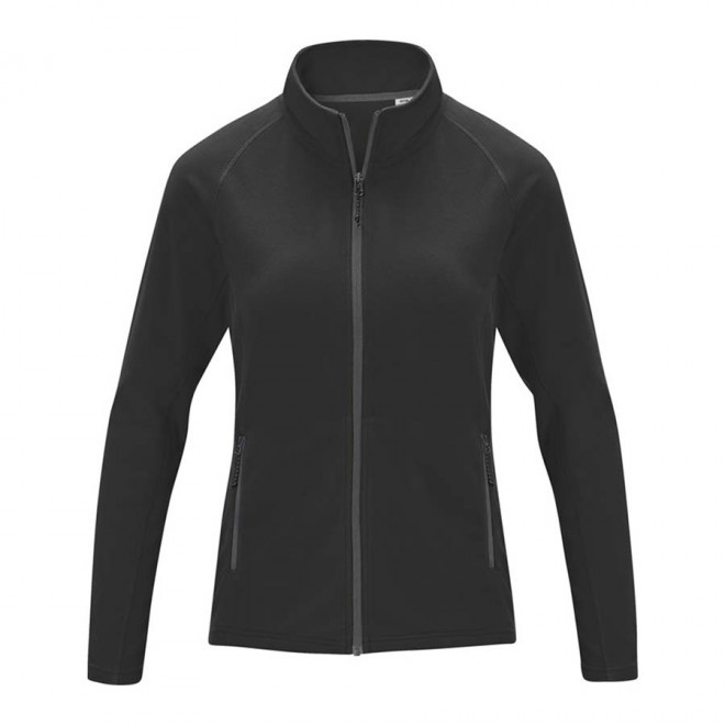 VESTE POLAIRE PERSONNALISABLE FEMME 'ZELIA' RAPIDE 4 JOURS - noir