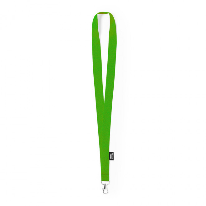 TOUR DE COU PERSONNALISABLE 'LUNGO RPET' - vert