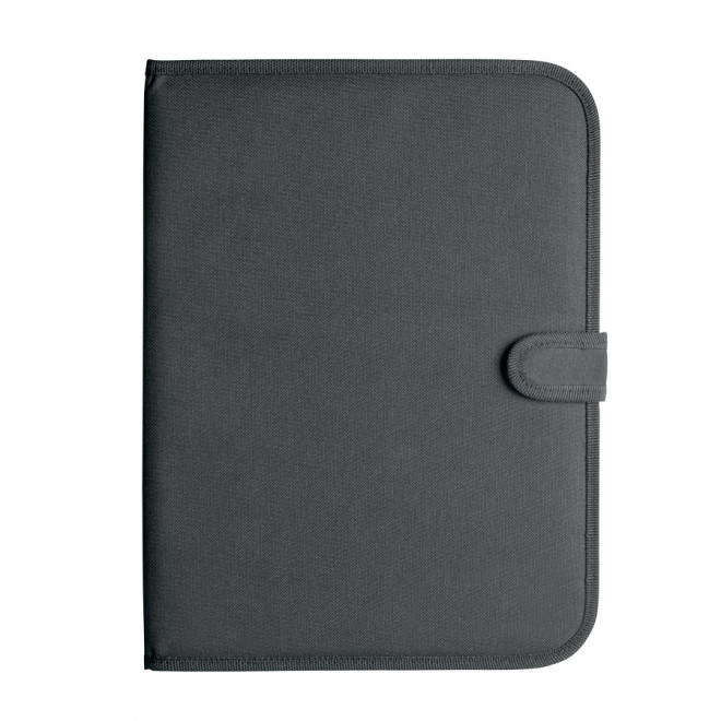 CONFÉRENCIER PERSONNALISÉ A4 'CAMPUS' - noir