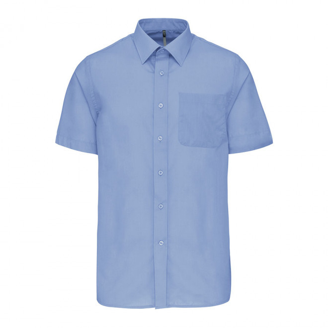 CHEMISE MANCHES COURTES PUBLICITAIRE HOMME 'KARIBAN' - bright sky