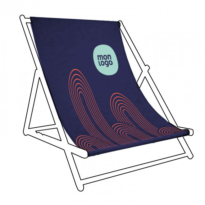 TOILE REMPLACEMENT CHILIENNE PERSONNALISABLE 'MOXIMO' - 145 x 240 cm