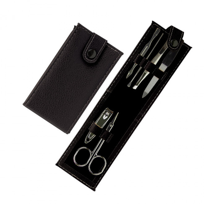 SET MANUCURE PUBLICITAIRE 6 EN 1 'BELLA' - noir