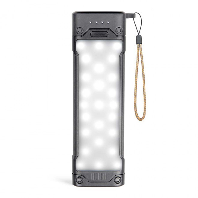 POWERBANK 20 000 MAH LED PERSONNALISABLE LIVOO® 'STRONGA' - noir