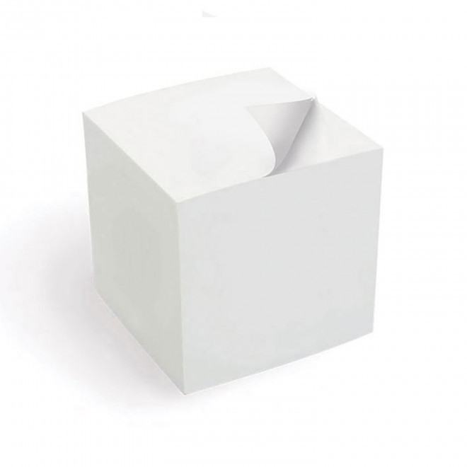 CUBE PAPIER CUBE PUBLICITAIRE 'GRAND STRANA' - blanc