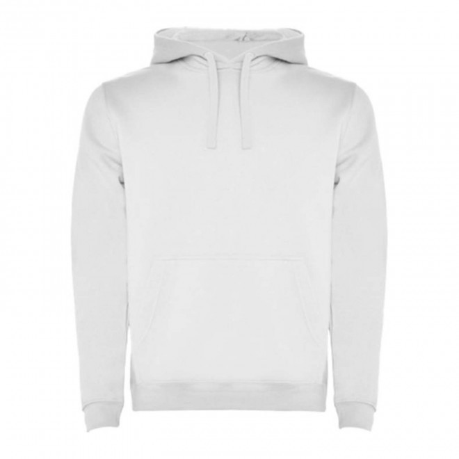 SWEAT-SHIRT A CAPUCHE PERSONNALISE MIXTE 'RAPHAEL' - blanc