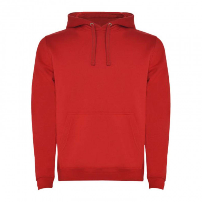 SWEAT-SHIRT A CAPUCHE PERSONNALISE MIXTE 'RAPHAEL' - rouge