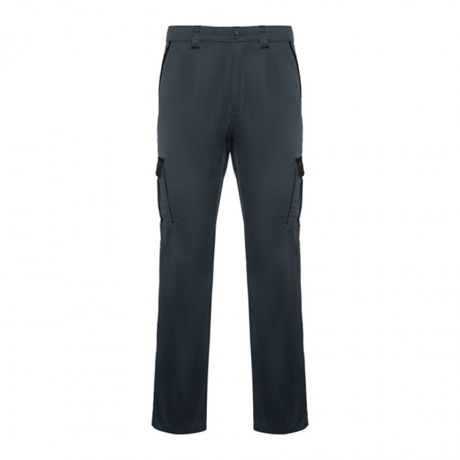 PANTALON DE TRAVAIL PERSONNALISABLE 'TROOPER' - noir/gris