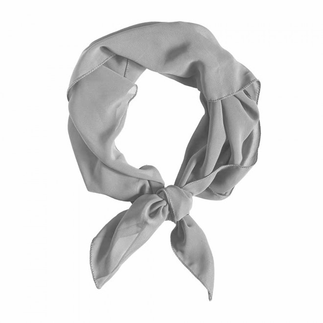 FOULARD PERSONNALISABLE 'ALLEMA' - gris clair