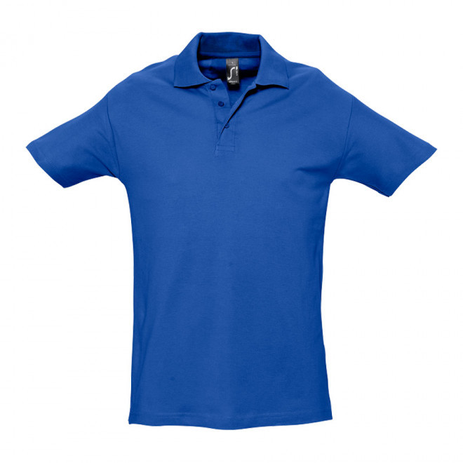 POLO PERSONNALISÉ HOMME 'SPRING' COULEUR 210 GR/M² - bleu royal