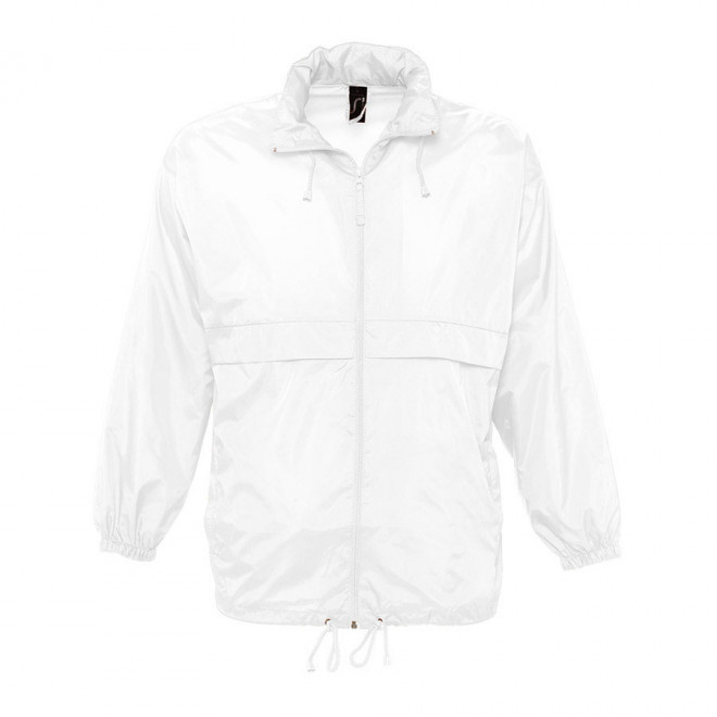 COUPE-VENT IMPERMEABLE MIXTE NON-DOUBLÉ 'SURF' - blanc