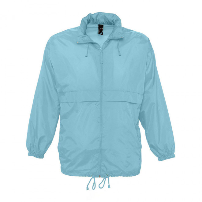 COUPE-VENT IMPERMEABLE MIXTE NON-DOUBLÉ 'SURF' - bleu atoll