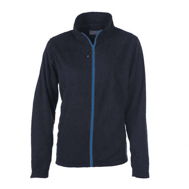 VESTE POLAIRE PERSONNALISABLE ZIPPEE FEMME 'BEAR' 300 GR/M² - Navy/royal