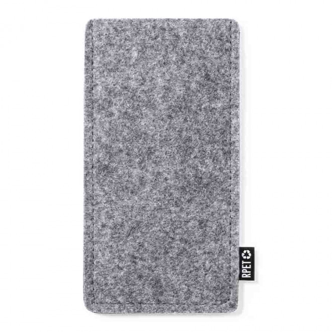 ÉTUI LUNETTES PERSONNALISABLE FEUTRINE 'OCULOS' - gris