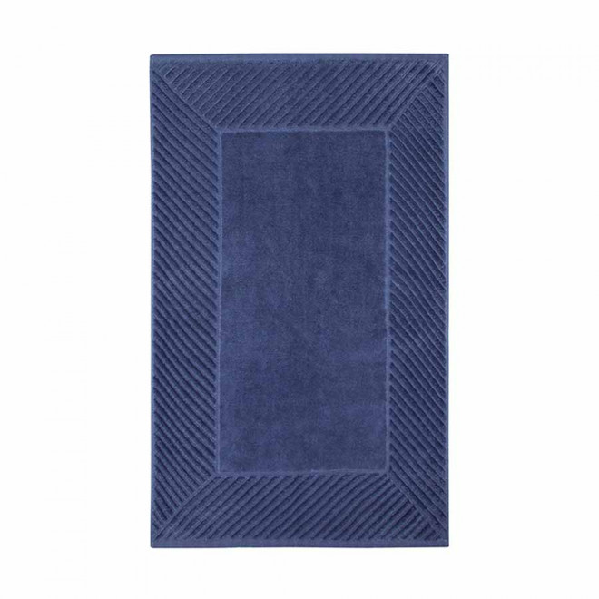 TAPIS DE BAIN PERSONNALISABLE 'BOTHMA' - denim