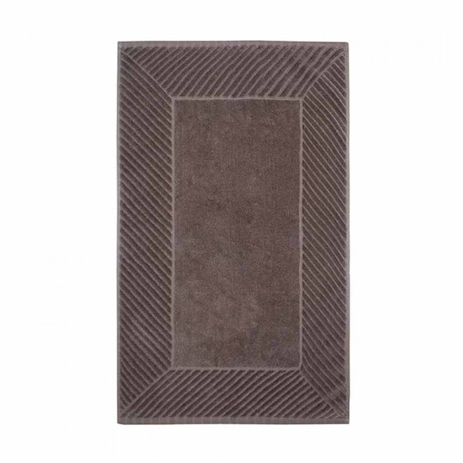 TAPIS DE BAIN PERSONNALISABLE 'BOTHMA' - taupe