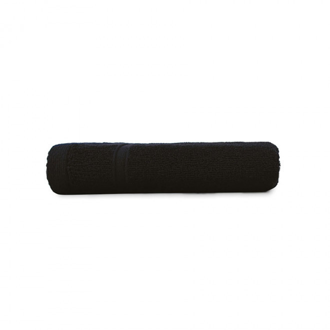 SERVIETTE PERSONNALISABLE 50x100 'TARIL' - noir
