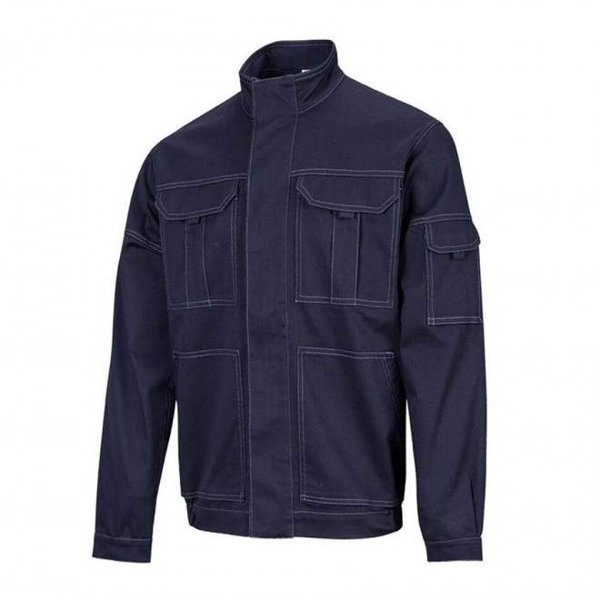 BLOUSON STRETCH PERSONNALISE 'AMANDO' - navy