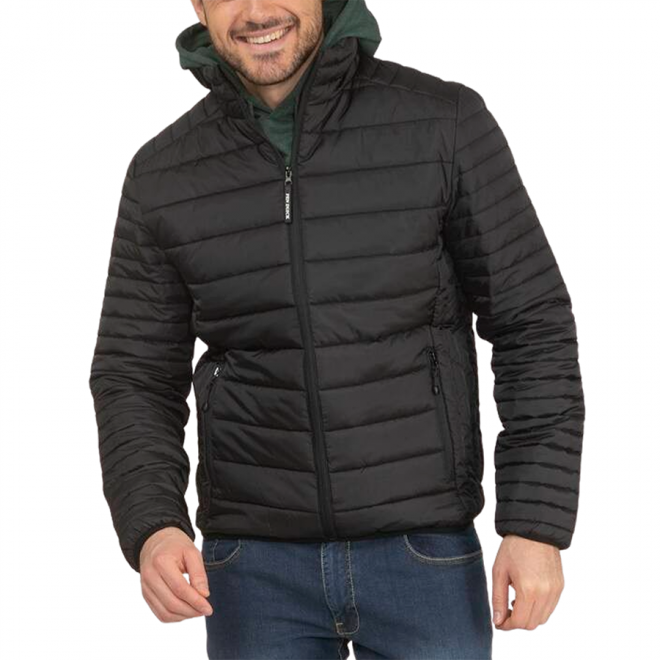 DOUDOUNE PERSONNALISABLE HOMME RPET 'EKOJACK' - black