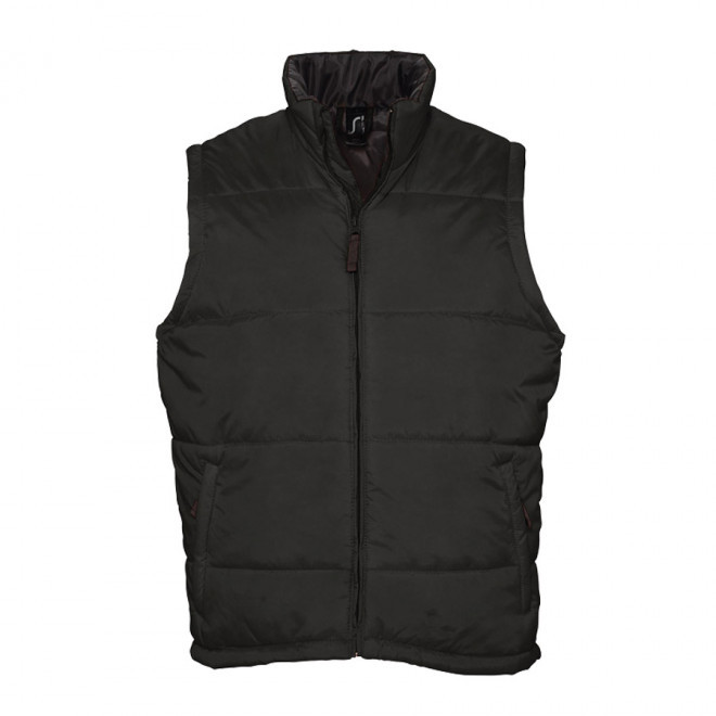 BODYWARMER PUBLICITAIRE MATELASSÉ 'WARM' 220 GR/M² - noir
