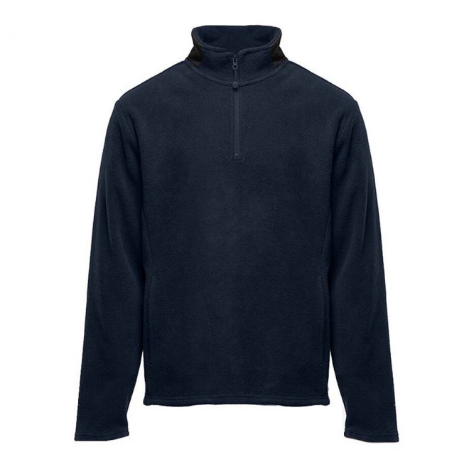 POLAIRE PERSONNALISABLE DEMI ZIP BLACK MATCH 'PERSIC' - navy