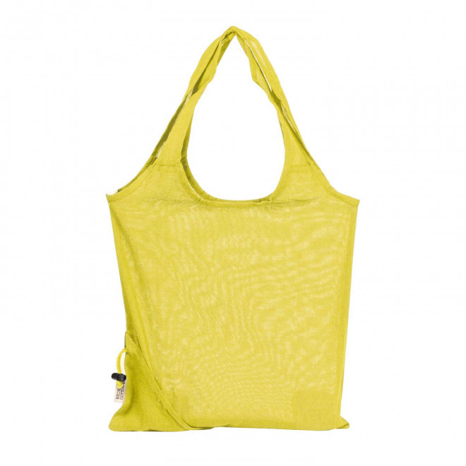 SAC SHOPPING PLIABLE PERSONNALISABLE 'ASIA COTON' - jaune