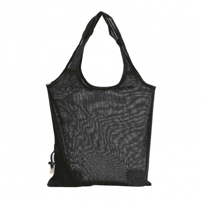 SAC SHOPPING PLIABLE PERSONNALISABLE 'ASIA COTON' - noir