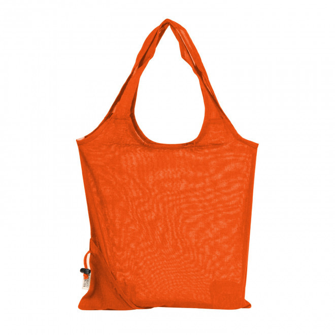 SAC SHOPPING PLIABLE PERSONNALISABLE 'ASIA COTON' - orange