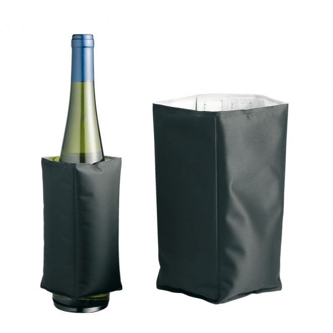 RAFRAICHISSEUR À BOUTEILLE PERSONNALISABLE 'PESSAC' - noir