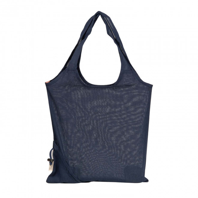 SAC SHOPPING PLIABLE PERSONNALISABLE 'ASIA COTON' - marine