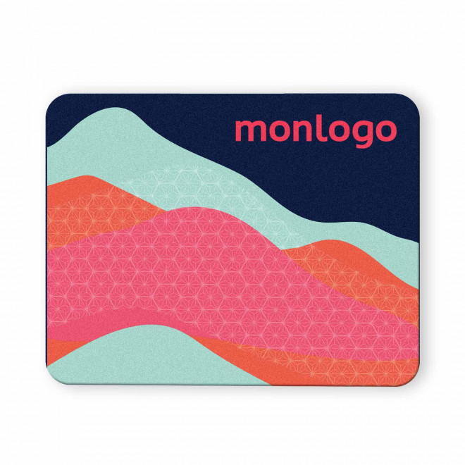 TAPIS DE SOURIS PERSONNALISÉ 3 EN 1 'PADY' - quadrichromie