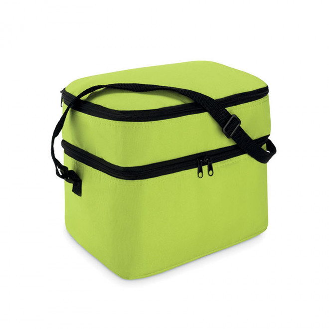 SAC BANDOULIERE ISOTHERME PERSONNALISABLE 'COLDY' 4J - lime