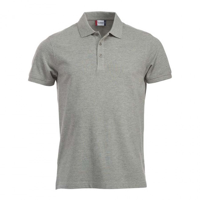 POLO PERSONNALISABLE HOMME 'BORDI' - gris chine
