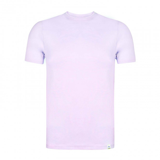 TEE-SHIRT MIXTE PERSONNALISABLE 'NAYA PASTEL BIO' - rose pastel