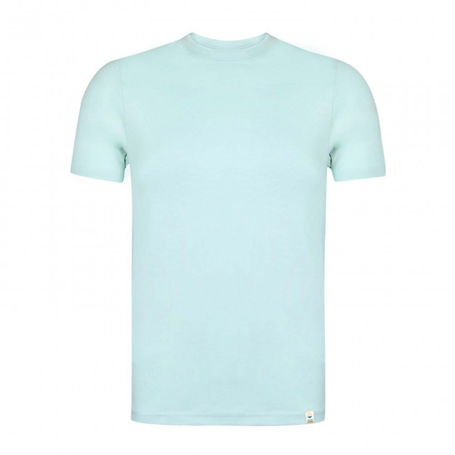 TEE-SHIRT MIXTE PERSONNALISABLE 'NAYA PASTEL BIO' - vert pastel
