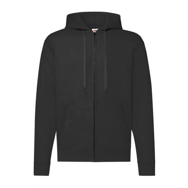 SWEAT-SHIRT MIXTE PERSONNALISABLE 'MORELLO' - noir