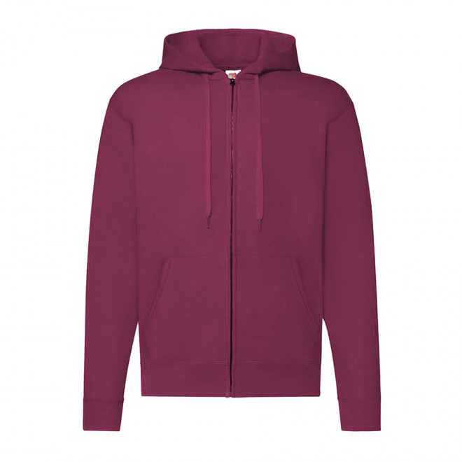 SWEAT-SHIRT MIXTE PERSONNALISABLE 'MORELLO' - burgundy