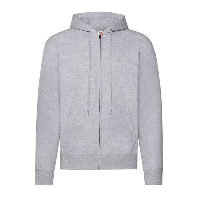 SWEAT-SHIRT MIXTE PERSONNALISABLE 'MORELLO' - gris clair