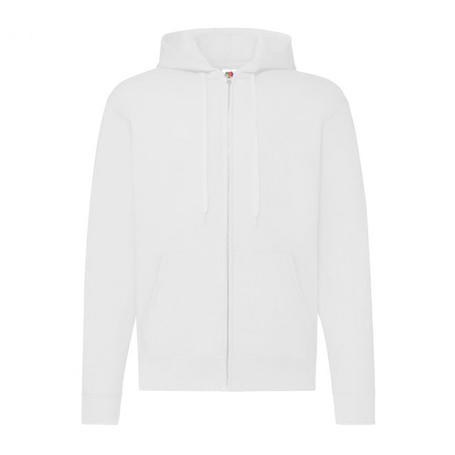 SWEAT-SHIRT MIXTE PERSONNALISABLE 'MORELLO' - blanc