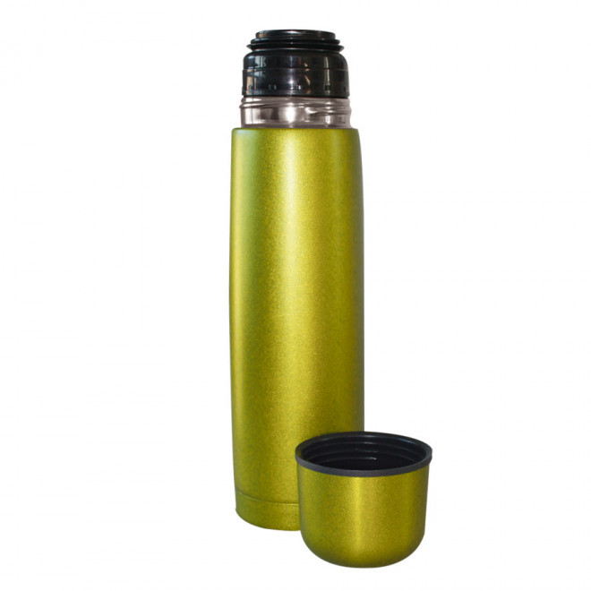 BOUTEILLE ISOTHERME PERSONNALISÉE 500ML 'SIERRA' - vert