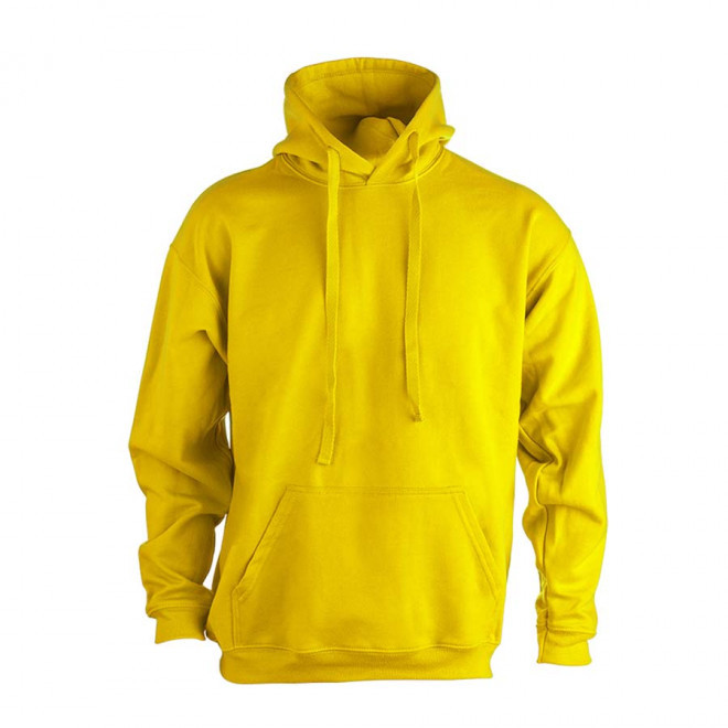 SWEAT CAPUCHE MIXTE PERSONNALISABLE 280G 'MORALIE' - jaune