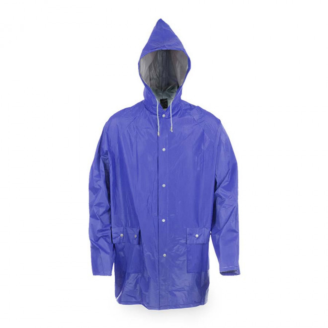 VESTE IMPERMEABLE PERSONNALISABLE 'HINDA' - bleu