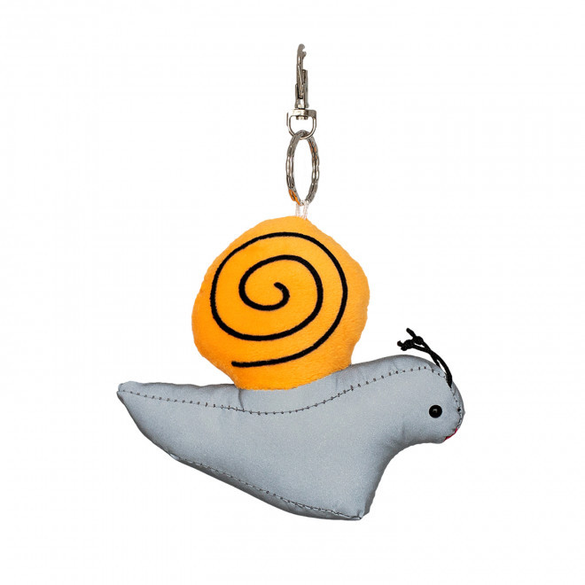 PORTE CLES PUBLICITAIRE REFLECHISSANT 'VISIBLU' - escargot