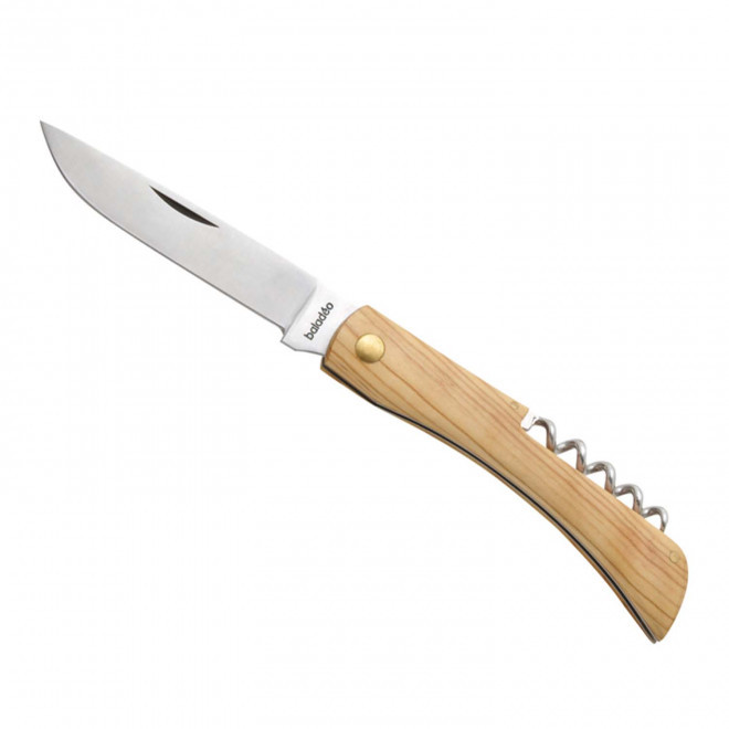 COUTEAU PERSONNALISABLE 'NUGA' - beige