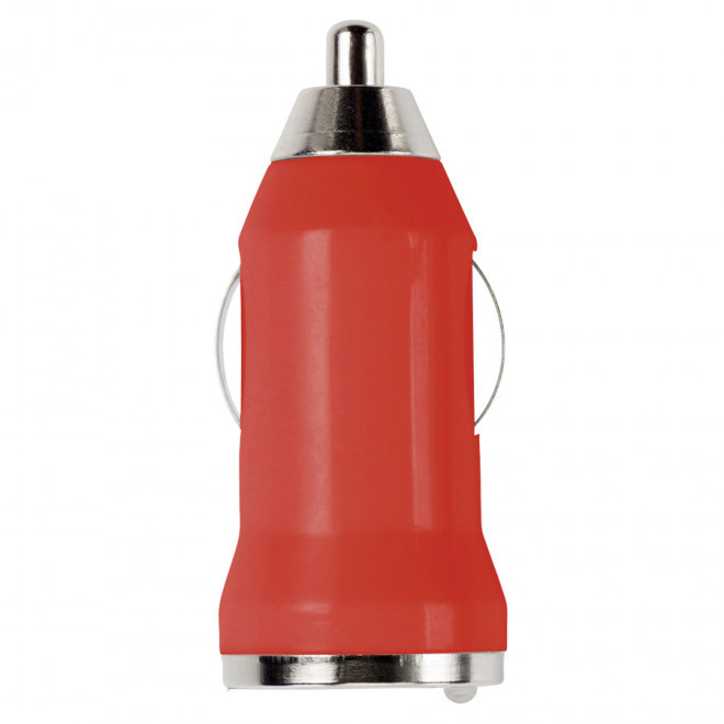CHARGEUR USB ALLUME-CIGARE SIMPLE 'RAPIDO' - rouge